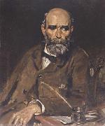 Sir William Orpen Michael Davitt MP France oil painting artist